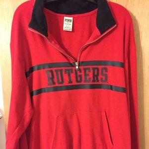 Victoria's Secret PINK RUTGERS RU Sweatshirt M